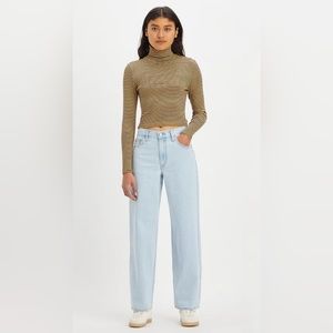 NEW 29 x 32 Levi’s Baggy Dad Jeans in love is love color